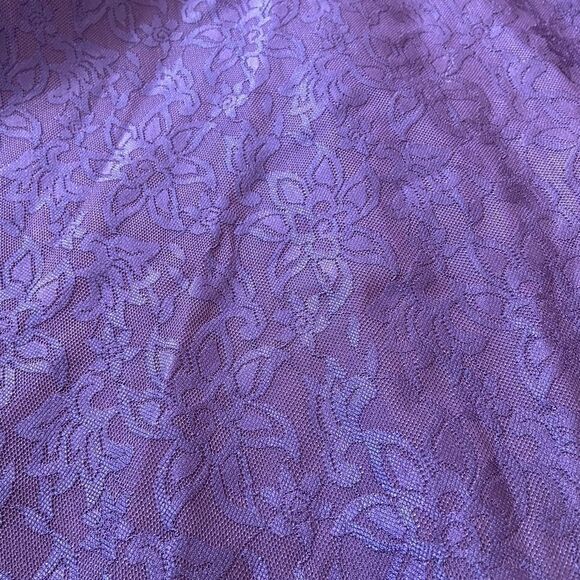 Garage dark purple strapless formal dress - Picture 3 of 3